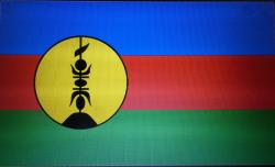 The second official flag of New Caledonia - Kanak